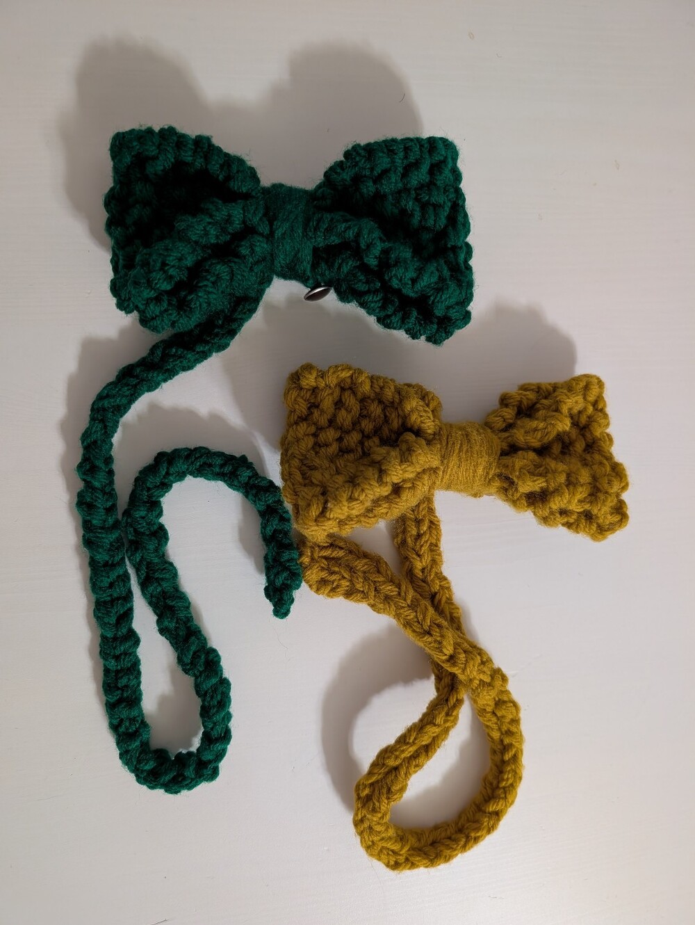 Handmade Knitted Bowties